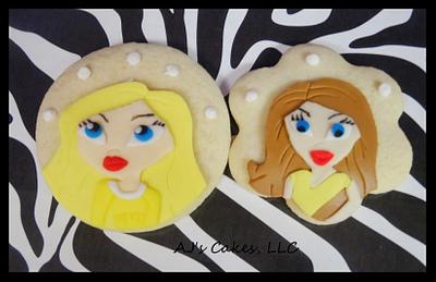 Bratz Cookies! - Cake by Amanda Reinsbach