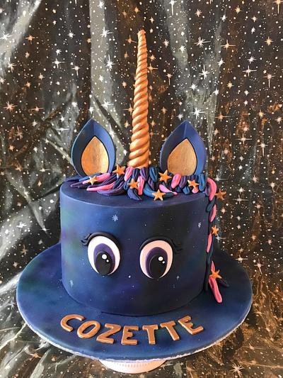 Galaxy unicorn - Cake by Mandy