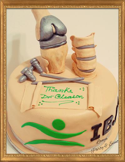 Thank you Dr. Gleason Cake... - Cake by Biekhal