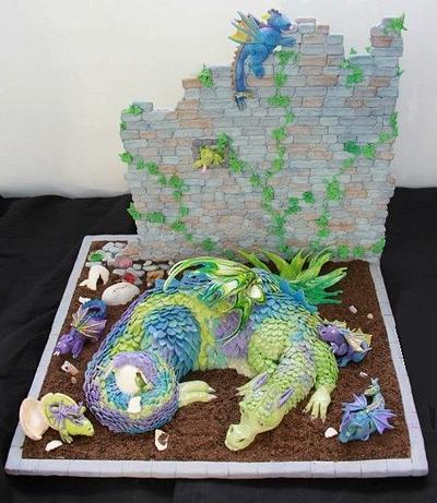 Dragon Cake - Cake by Kassie Smith