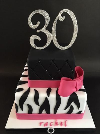30th birthday cake  - Cake by Amanda sargant