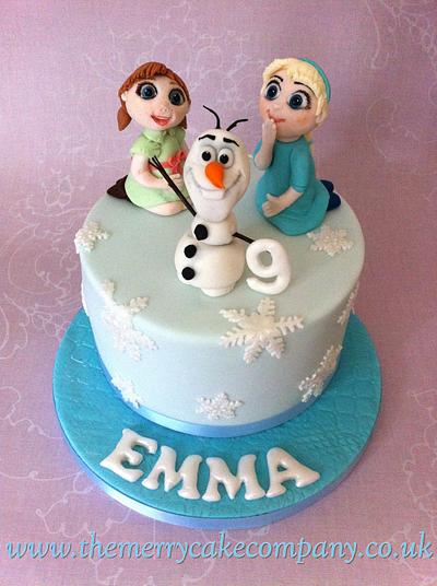 Do you wanna build a snowmaaaan?  - Cake by The Merry Cake Company