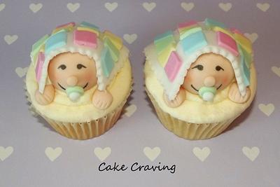 Baby shower cupcakes - Cake by Hayley