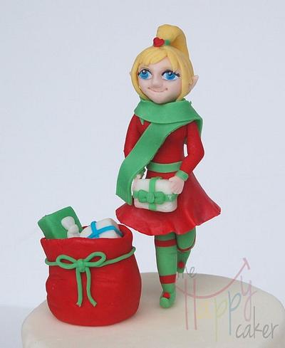 Christmas elf - Cake by Shannon Davie