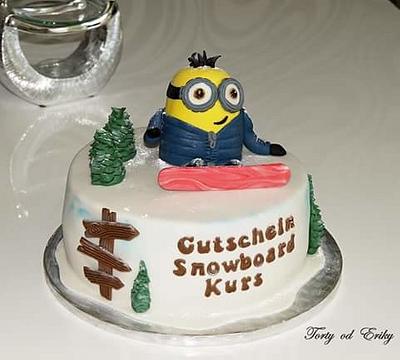 Minion Cake - Cake by Erika