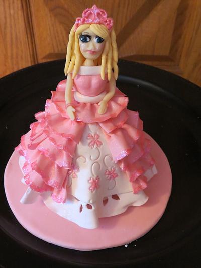 Princess Blondie Topper - Cake by Nancy T W.