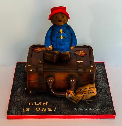 Paddington Bear Suitcase - Cake by Little Cake Fairy Dublin