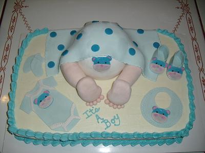 Baby Rump - Cake by VikkiSheppard
