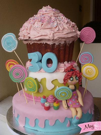 My 30's B-day - Cake by Marica
