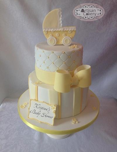 Baby shower cake - Cake by Artisan cakery - Kelly Thoburn-Wilson