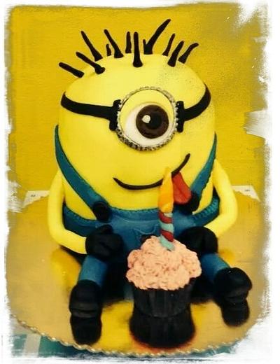 Cheeky Minion Cake - Cake by Dulce & Sweet designs