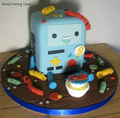 BMO Adventure Time Cake - Cake by Rachel Manning Cakes