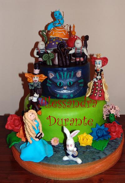 Alice in Wonderland - Cake by Alessandra