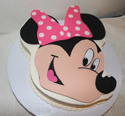 Minnie Mouse Birthday - Cake by Rosie93095