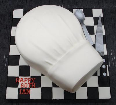 Chefs hat cake - Cake by That Cake Lady