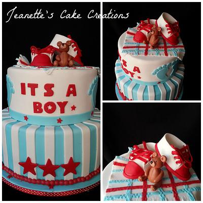 Baby Shower Cake - Cake by Jeanette's Cake Creations and Courses