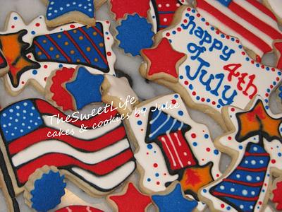 4th of July cookies - Cake by Julie Tenlen