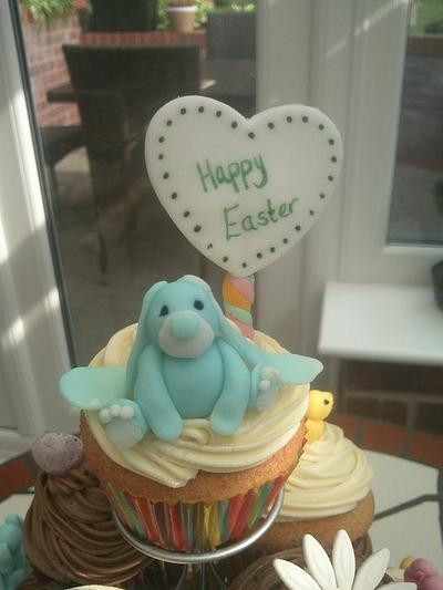 Easter bunny cupcakes - Cake by Karen's Kakery