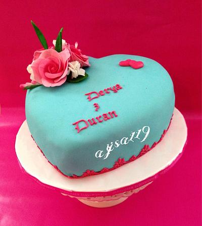 Anniversary cake - Cake by ajusa119
