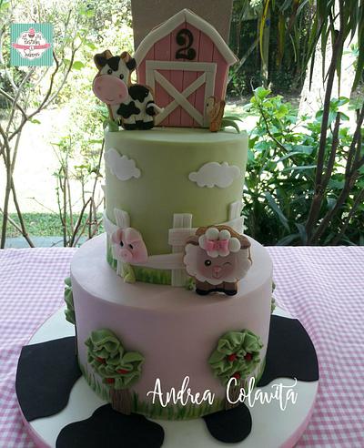 Farm animals cake - Cake by Andrea Colavita