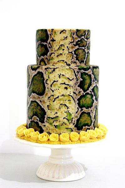 Snakeskin - Cake by Queen of Hearts Couture Cakes