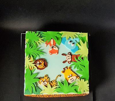 Jungle theme cake - Cake by Kashmira