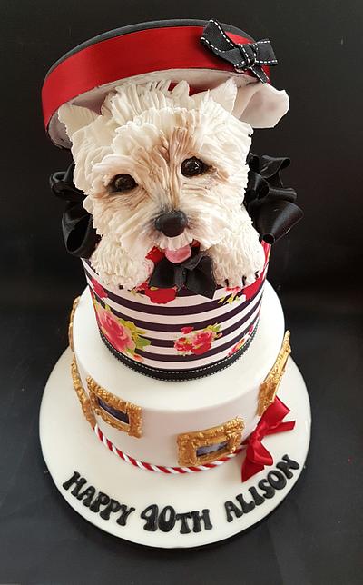 40th Birthday Cake  - Cake by Cakes Glorious Cakes