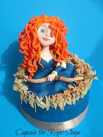 Brave 3d Fondant Figure - Cake by M Sugar Doll