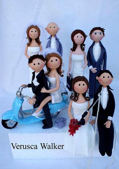 Cake toppers  - Cake by Verusca Walker