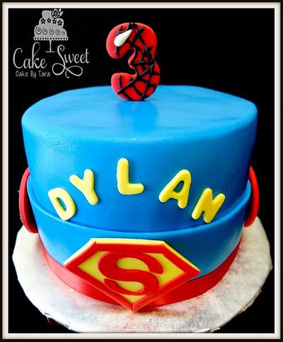 Super heros cake - Cake by Cake Sweet Cake By Tara