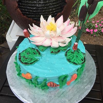 Water Lily - Cake by Julia 