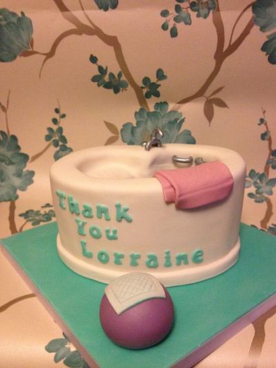 Birthing Pool Cake - Cake by Cheryll