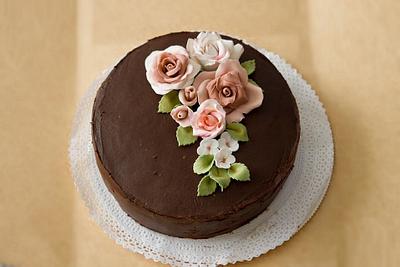 Flowers Cake - Cake by Dulce Delirio