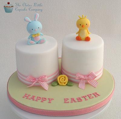 Double Easter Cake - Cake by Amanda’s Little Cake Boutique