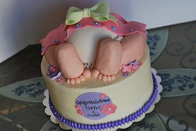 Baby Rump Cake - Cake by Chrissy