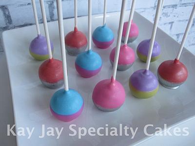 Cake Pops and Mini Cupcakes - Cake by Kimberley Jemmott