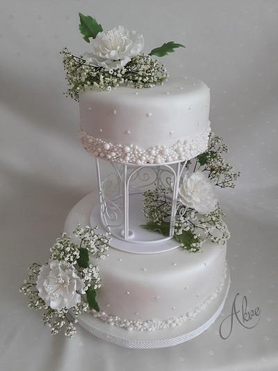Wedding cake for my son!!! - Cake by akve
