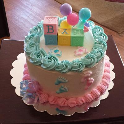 And Baby Makes 3.... - Cake by LeTash