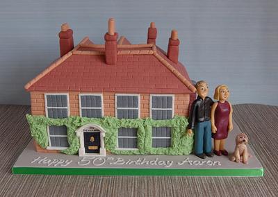 Georgian House Cake  - Cake by Tiers Of Happiness
