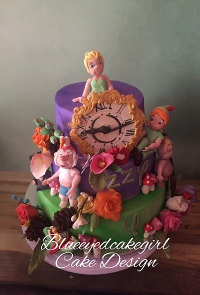 Peter Pan - Cake by Blueeyedcakegirl