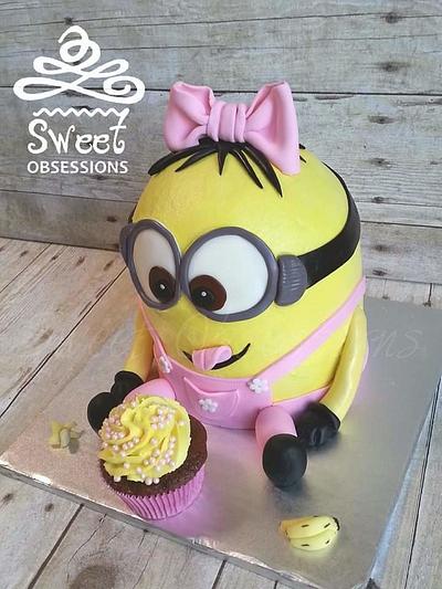 Minion Cake - Cake by Sweet Obsessions Cake Co