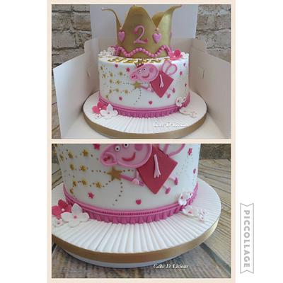 Princess Fairy Peppa Pig - Cake by Sweet Lakes Cakes