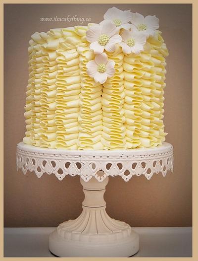 Ruffled Beauty - Cake by It's a Cake Thing 