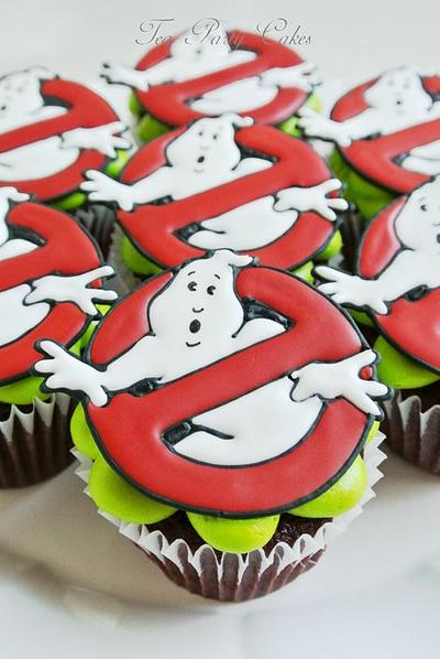 Ghostbusters Cupcakes - Cake by Tea Party Cakes