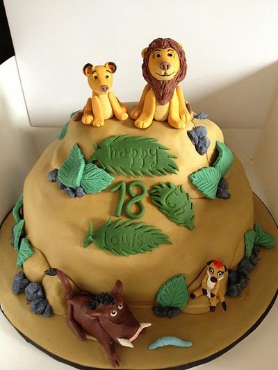Lion king  - Cake by Loz
