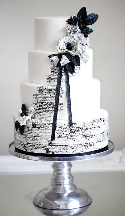 Midnight in Paris - Cake by Sophie Bifield Cake Company
