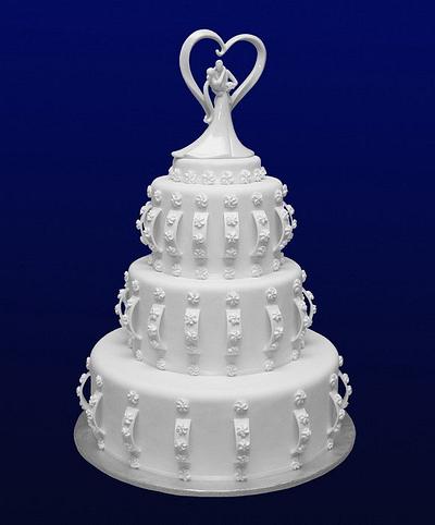 Wedding Cake - Cake by MilleFioriCakeDesign