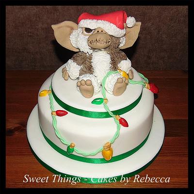 Gizmo Christmas - Cake by Sweet Things - Cakes by Rebecca