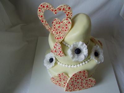 Topsy turvy for aunt - Cake by MiliS