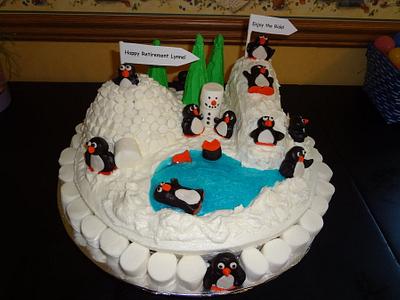 Penguin Party - Cake by Jamie